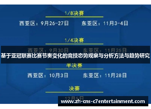 基于亚冠联赛比赛节奏变化的竞技态势观察与分析方法与趋势研究